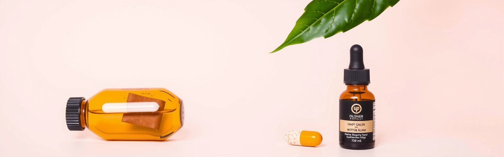 User dashboard banner with health and beauty products